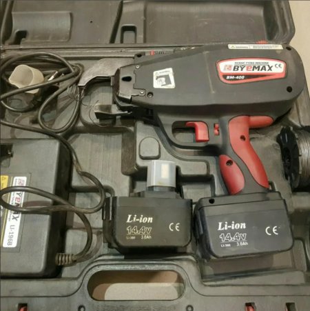 Пистолет для вязки арматуры ByEmax BM-400 c кейсом