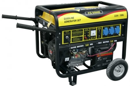 Бензиновый генератор Forte FG6500E (5 кВт)