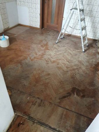 Фото примеров работы паркетно-шлифовальной машиной LeVel-Profi (Левел)