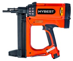 Монтажный пистолет Hybest GSR40A (газовый, выстрел 90 Дж, 15-40 мм)