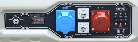 Бензиновый генератор TSS SGG 9000E3LU (7,5 кВт 220В, 8 кВт 380В)