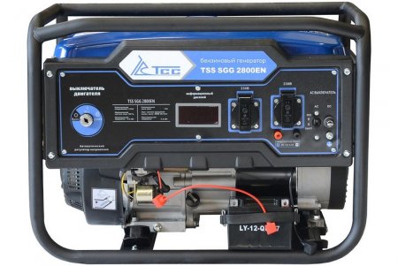 Бензиновый генератор TSS SGG 2800EN (2,8 кВт)
