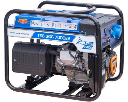 Бензиновый генератор TSS SGG 7000EA (7 кВт)