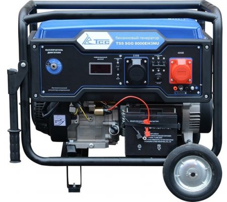 Бензиновый генератор TSS SGG 8000EH3NU (7,8 кВт 220В, 7,8 кВт 380В)