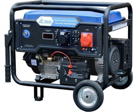 Бензиновый генератор TSS SGG 8000EH3NU (7,8 кВт 220В, 7,8 кВт 380В)