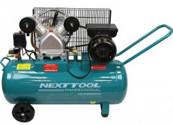 Компрессор ременной NextTool КМР-2300/65V (380 л/мин, 65л)