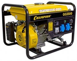 Бензиновый генератор Champion GG3300 (2,6 кВт)