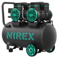 Компрессор коаксиальный безмаслянный Nirex NAC 50/500 OF (500 л/мин, 50л)