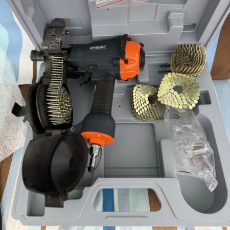 Аренда пистолета гвоздезабивной кровельного Hybest CRN45F (пневм., до 3 уд.сек.) в Симферополе, доставка по Крыму